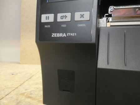 Zebra ZT421 Thermal Transfer Label Printer - 300dpi USB &amp; Netwerk 