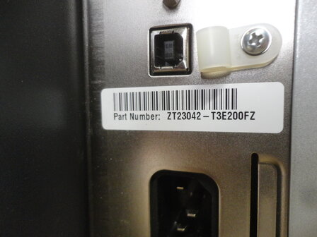 Zebra ZT230 Thermische Transfer Label Printer Rewinder USB  &amp; Netwerk + Peel Functie 203Dpi