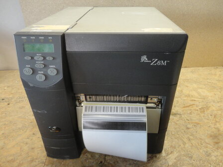 Zebra Z6M * Thermal Transfer Barcode Label Printer 200dpi Parallel / Serial