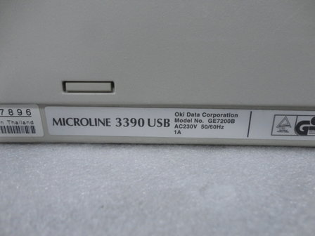 OKI Microline 3390 Matrix Printer 24 Pin - USB (printer alleen)