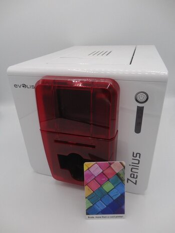 Evolis Zenius Classic Single Side Thermisch Pas / ID kaart Printer Full Colour USB 300DPI