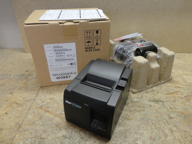 STAR TSP100III Thermische Kassa Bon Printer - USB TSP143IIIU Nieuw