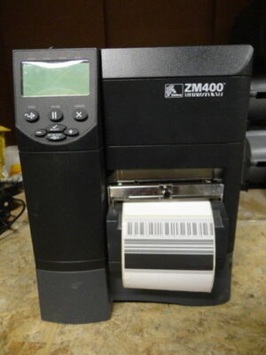 Zebra ZM400 * Thermisch Transfer Label Printer 300DPI - USB + RJ-45 + CUTTER